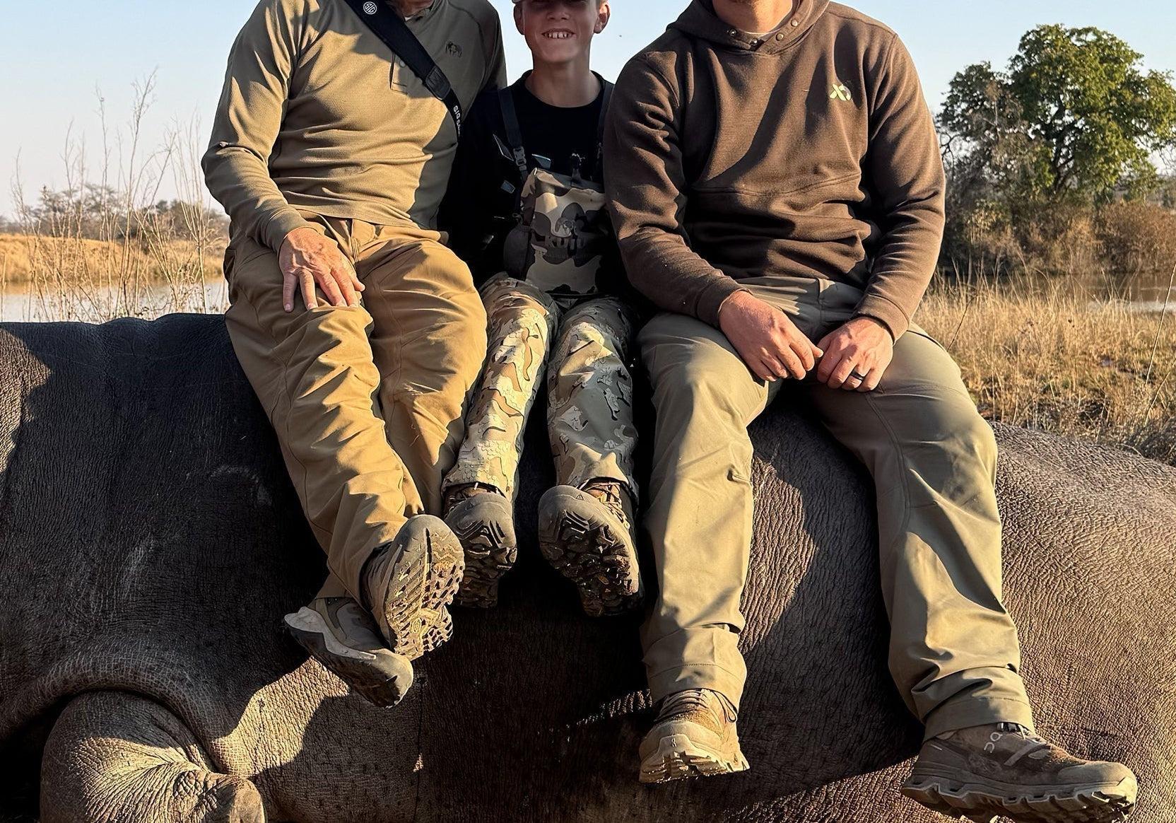 Three Generations in Africa: From Plains Game to Cape Buffalo