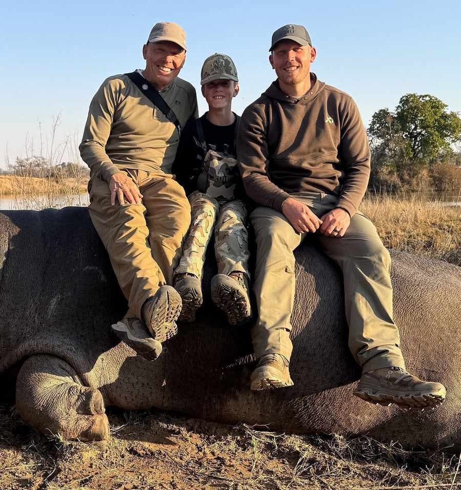 Three Generations in Africa: From Plains Game to Cape Buffalo
