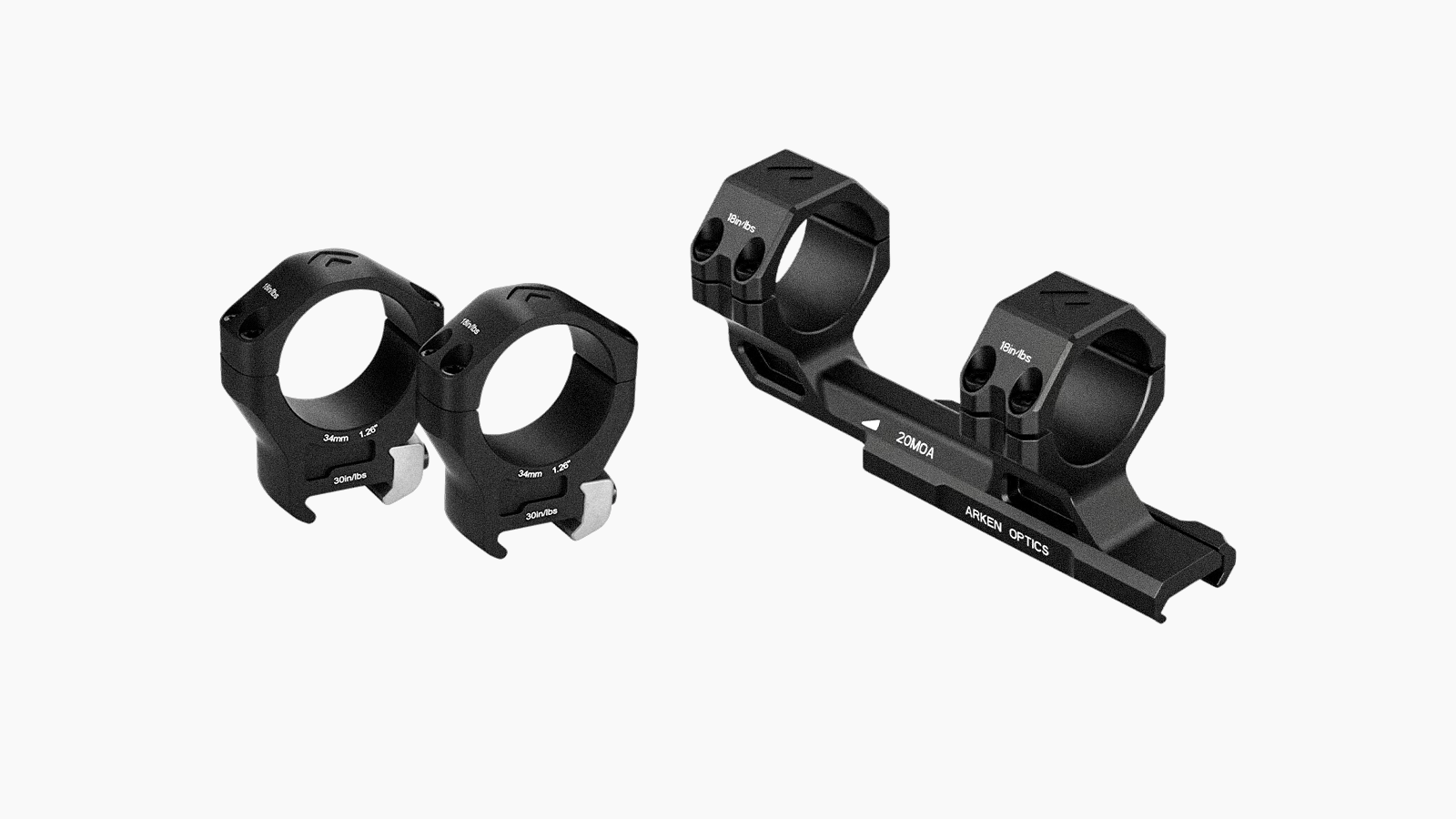 Arken scope mount & rings