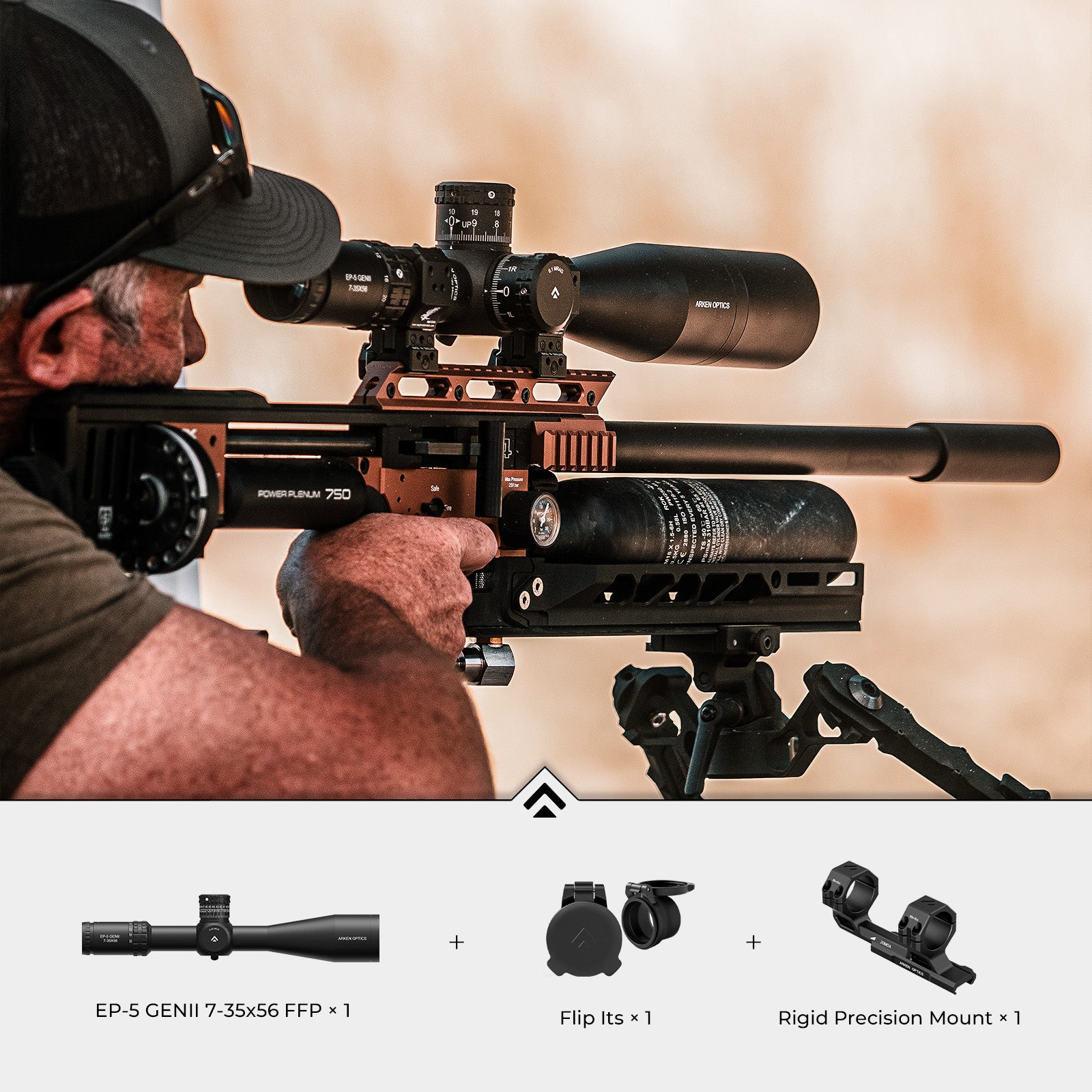Long Range Precision - EP-5 GENII 7-35x56 FFP Bundle