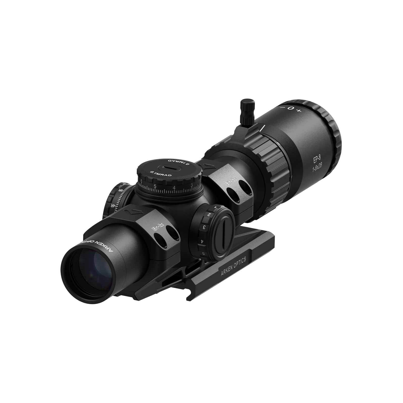 EP-8 1-8x28 FFP LPVO | Illuminated KLBOX | 34mm Tube