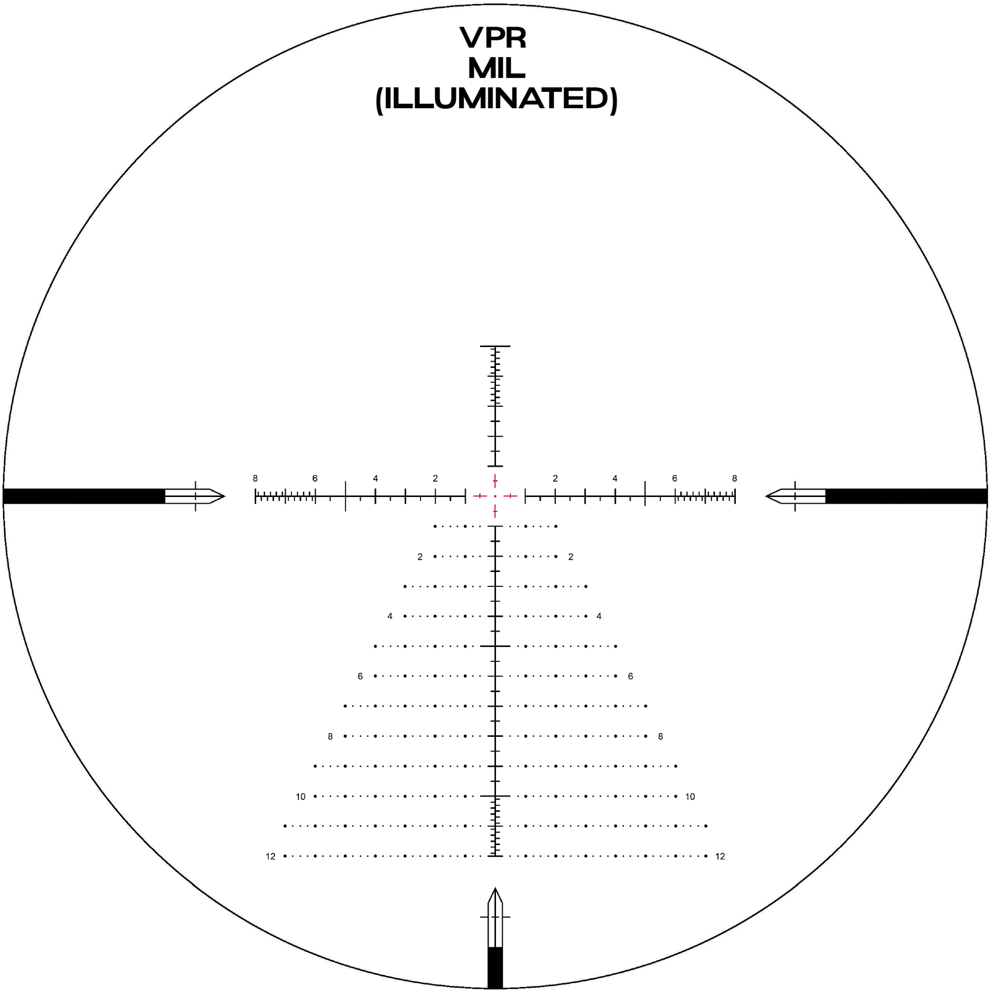 EP-5 5-25X56 FFP Illuminated VPR - Zero Stop - 34mm Tube