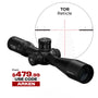 EP-5 GENII 5-25x56 FFP Illuminated VPR/TOR - Zero Stop - 34mm Tube