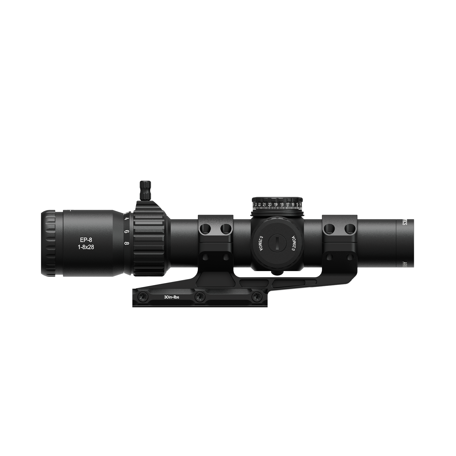EP-8 1-8x28 FFP LPVO | Illuminated KLBOX | 34mm Tube