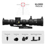 EP-8 1-8x28 FFP LPVO Bundle with Scope Mount - Illuminated KLGRID/KLBOX - 34mm Tube