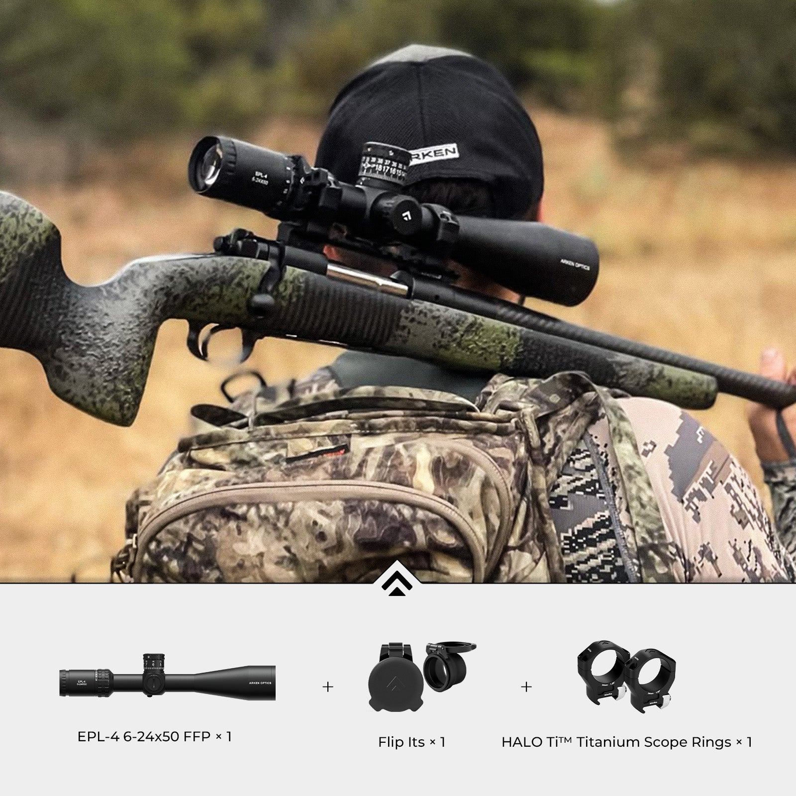 Lightweight Hunting - EPL-4 6-24x50 FFP Bundle