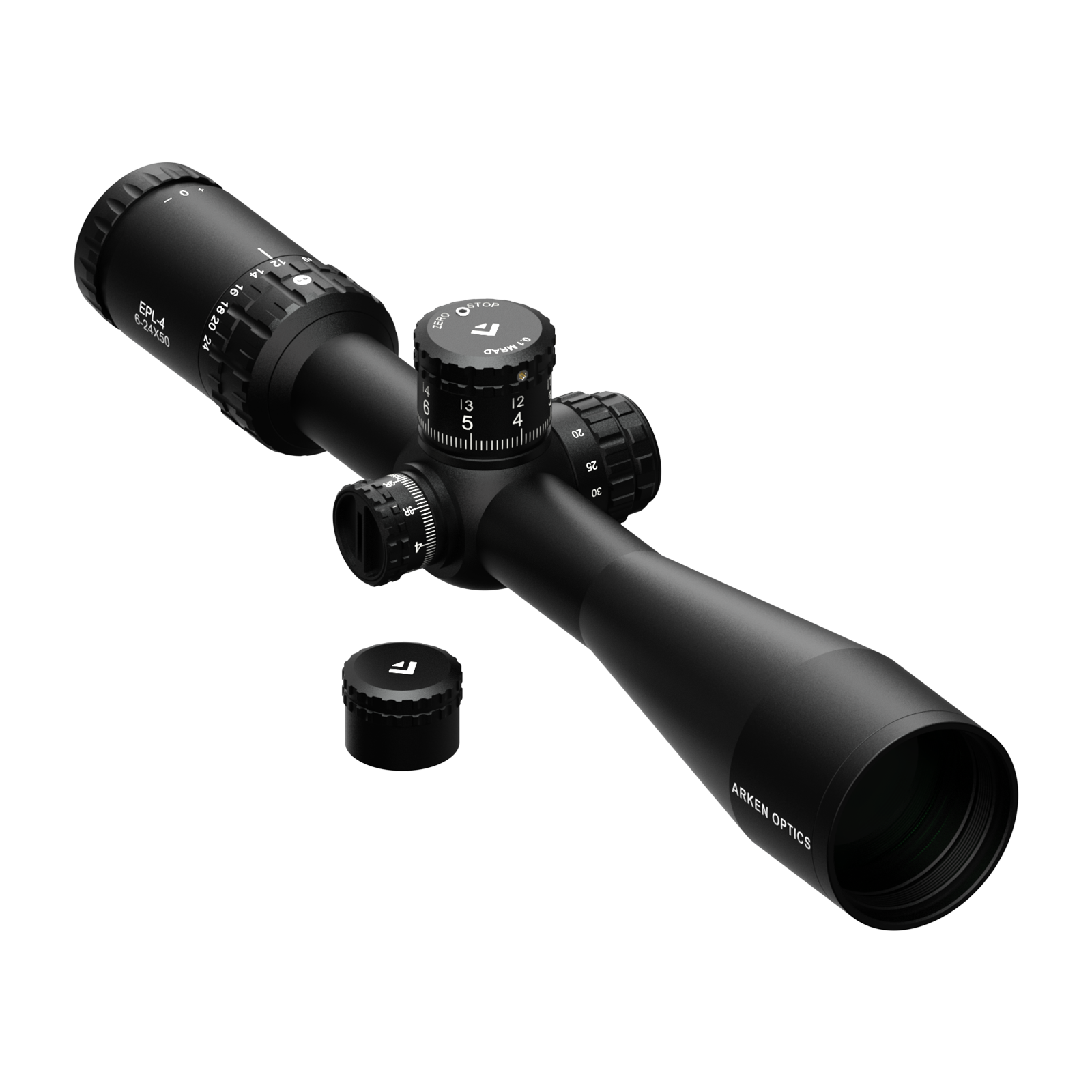 EPL-4 6-24X50 FFP Illuminated VHR/VPR - Zero Stop - 30mm Tube