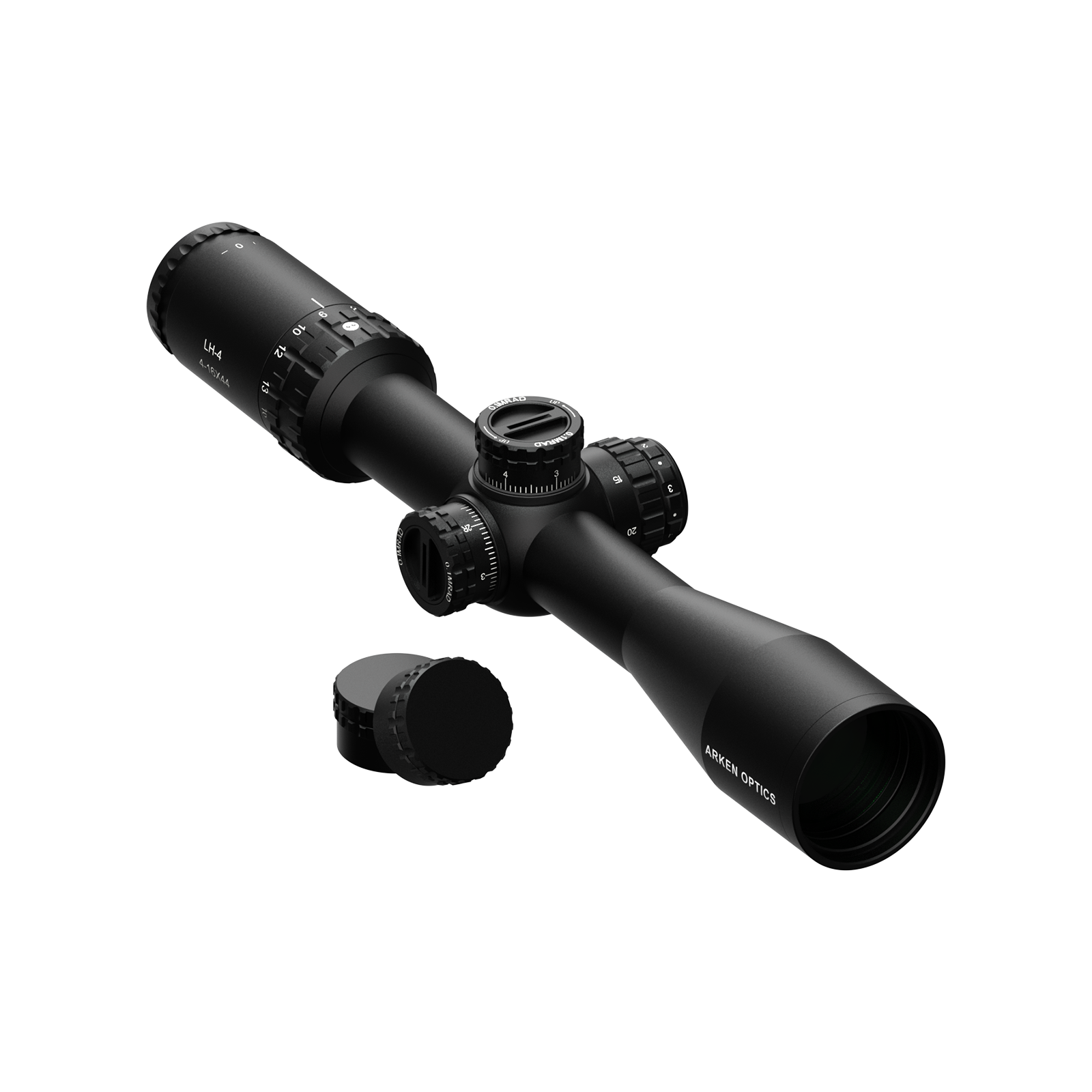 LH-4 4-16x44 FFP | Capped Tool-less Turrets | Illum. VPR | 30mm Tube