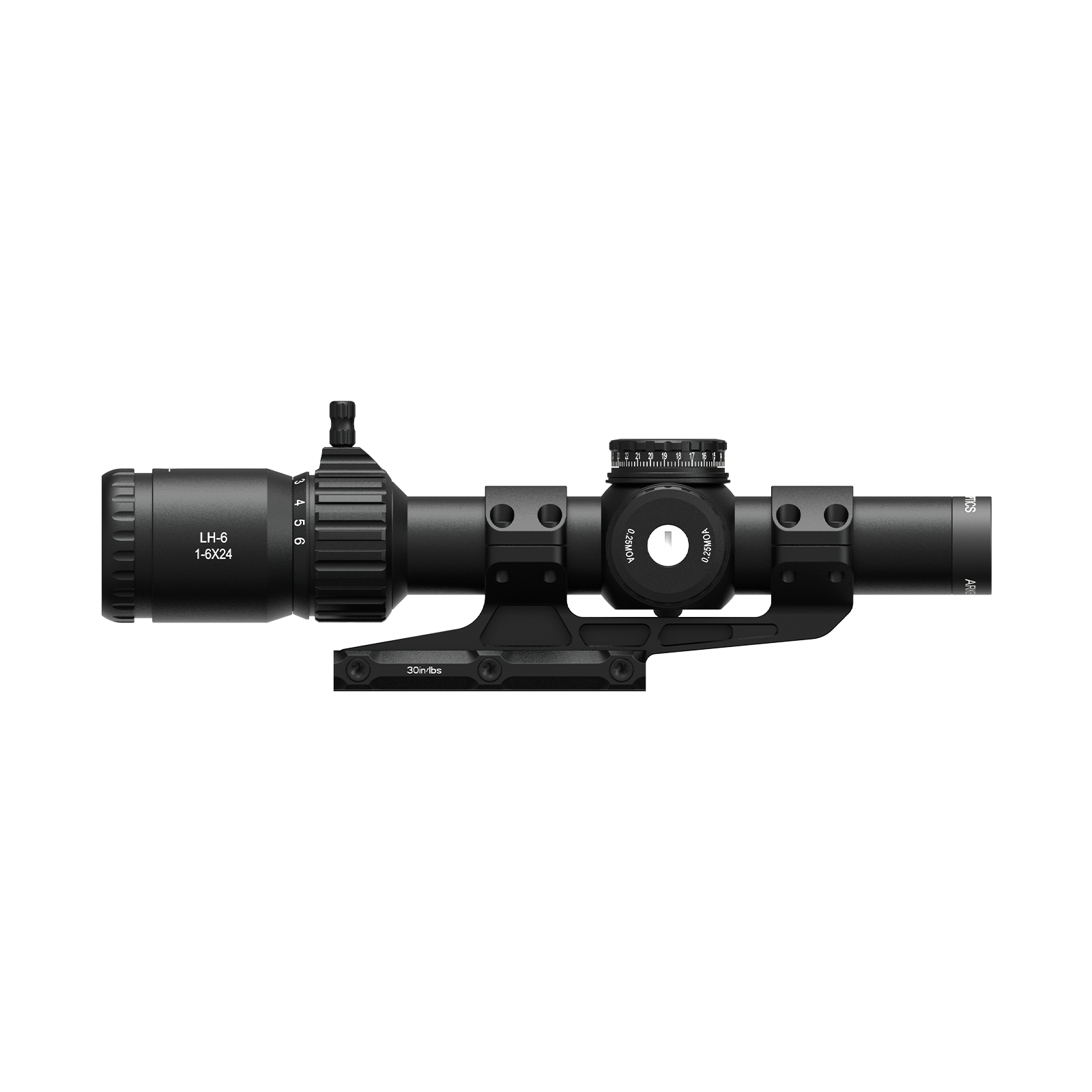 LH-6 1-6x24 SFP LPVO | Illuminated  KLBOX | 30mm Tube