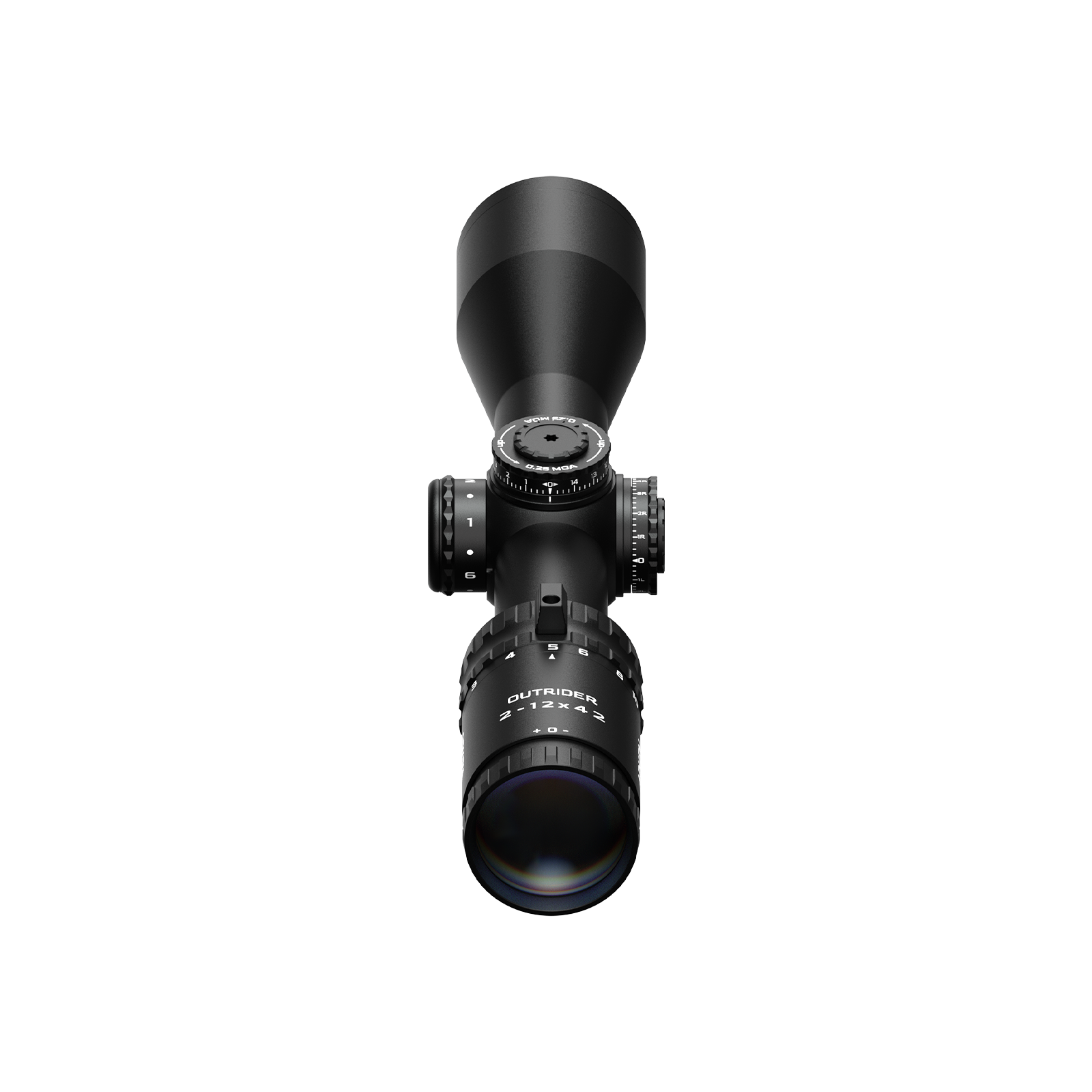 OUTRIDER 2-12x42 SFP Illuminated FDR / Non-Illuminated DLR - 30mm Tube