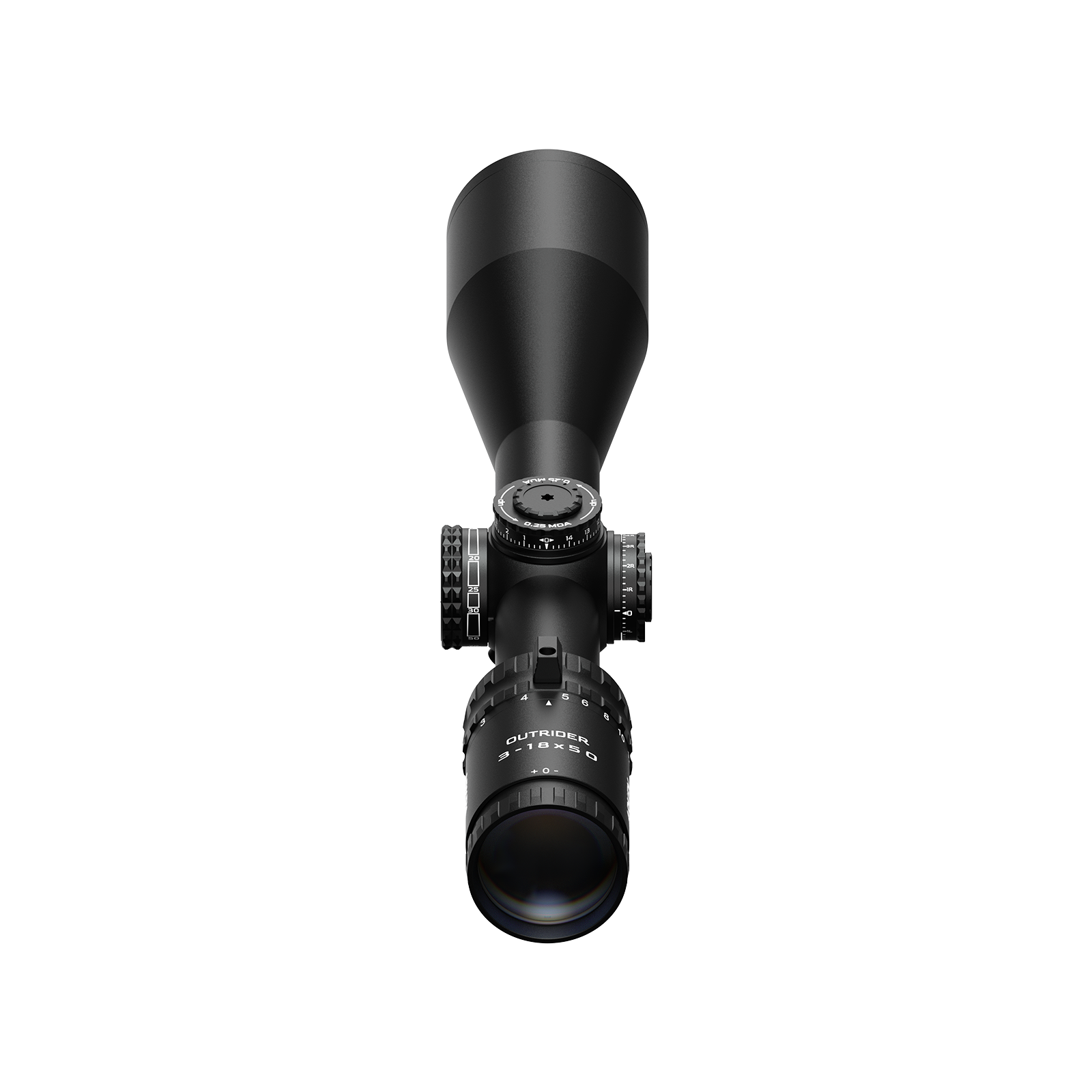 OUTRIDER 3-18x50 SFP Illuminated FDR / Non-Illuminated DLR - 30mm Tube (Pre-Order)