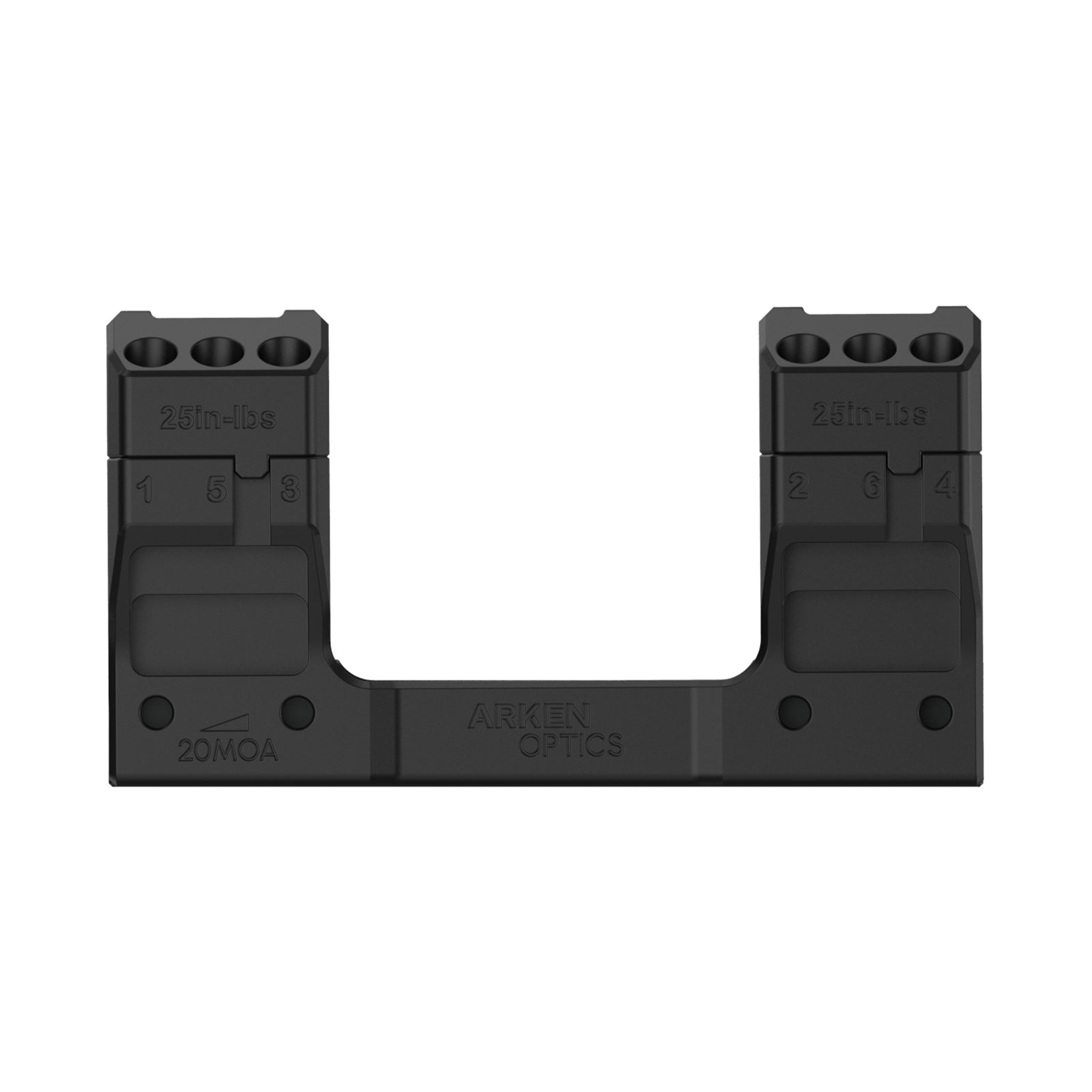 Arken Rigid Precision™ PRS Scope Mount 34mm-1.50"20 MOA
