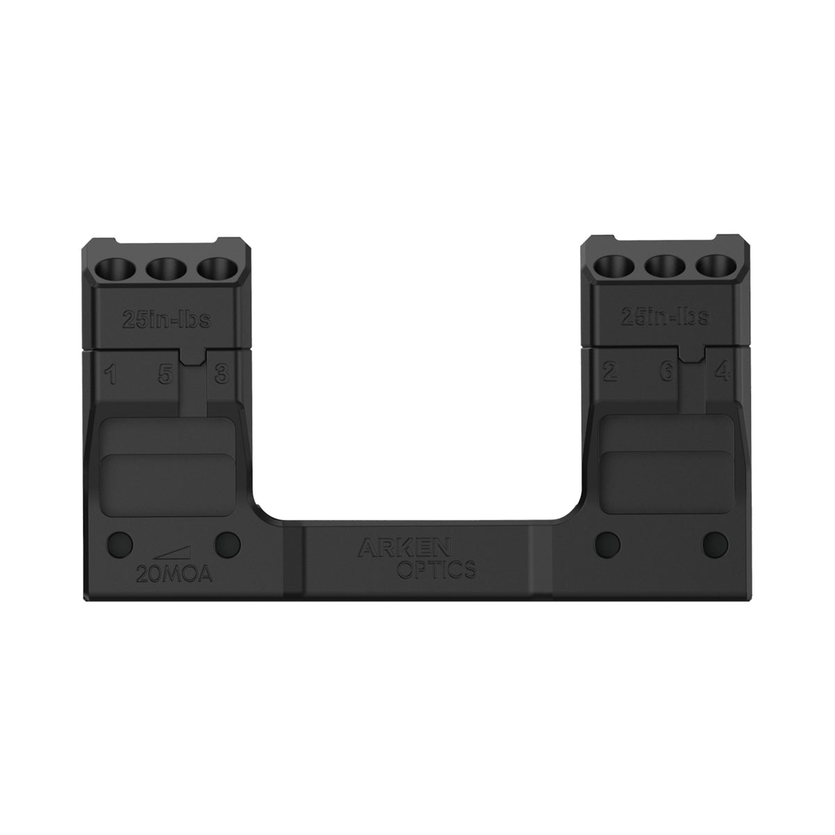 Arken Rigid Precision™ PRS Scope Mount 34mm-1.50"20 MOA