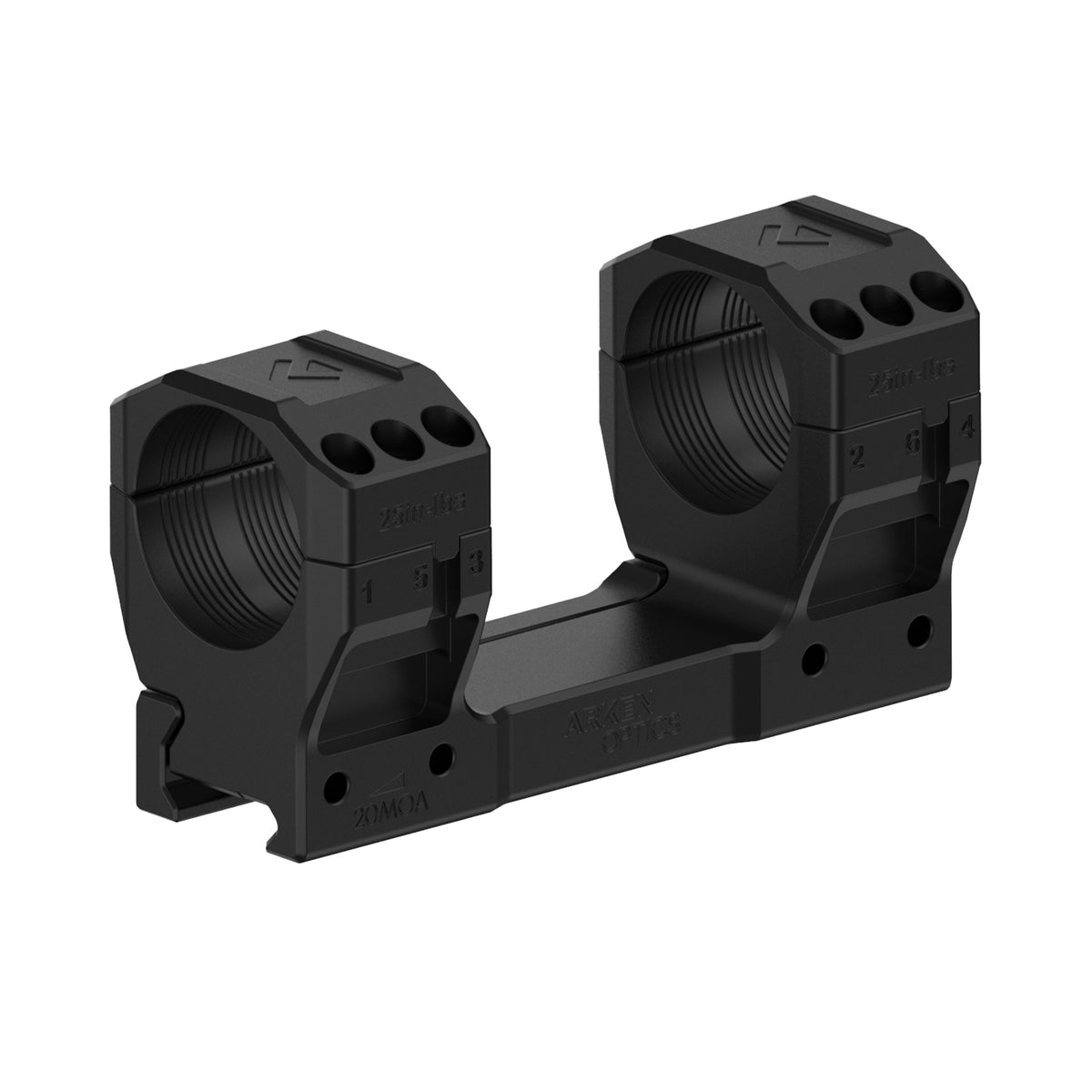 Arken Rigid Precision™ PRS Scope Mount 34mm-1.50"20 MOA