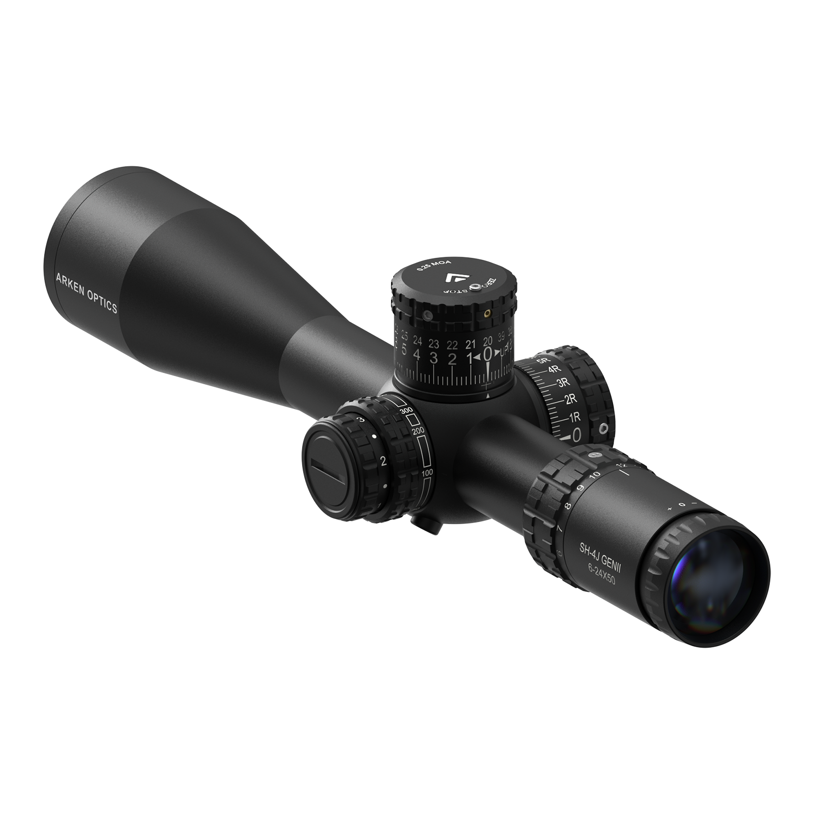 SH-4J 6-24X50 FFP Illuminated VHR/VPR - Zero Stop - 34mm Tube