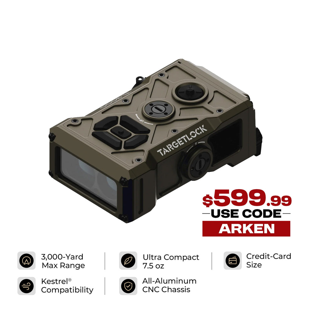 ARKEN TARGETLOCK TL3000 Weapon-Mounted Ballistic Laser Rangefinder ...