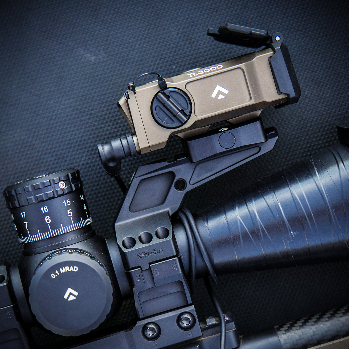 TARGETLOCK TL3000 Weapon Mounted Ballistic Laser Rangefinder
