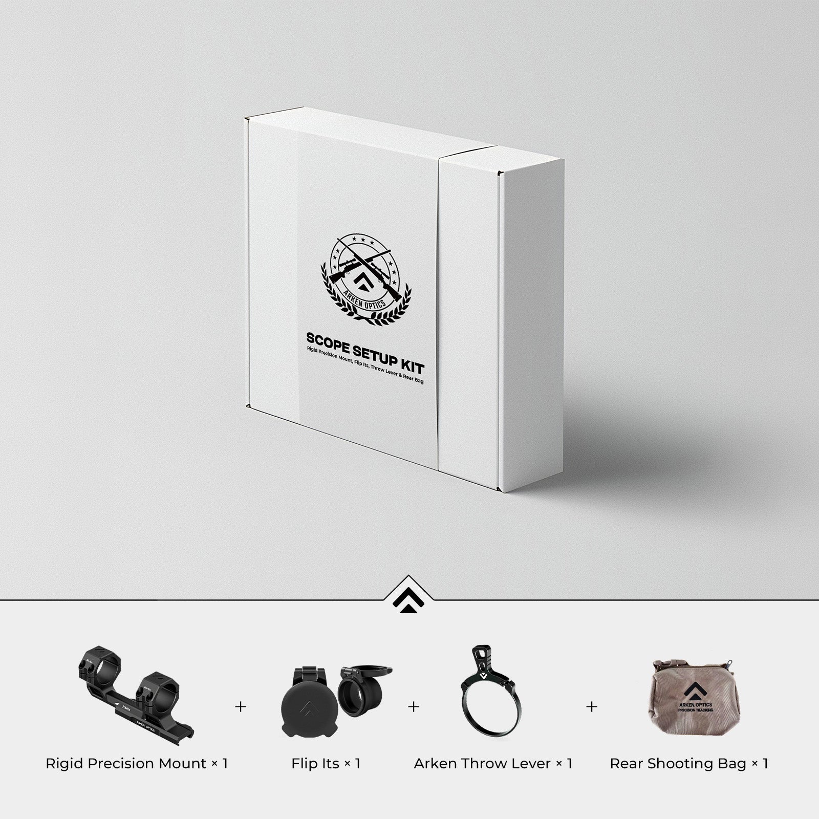 Rigid Precision Mount, Flip-Its, Throw Lever & Rear Bag