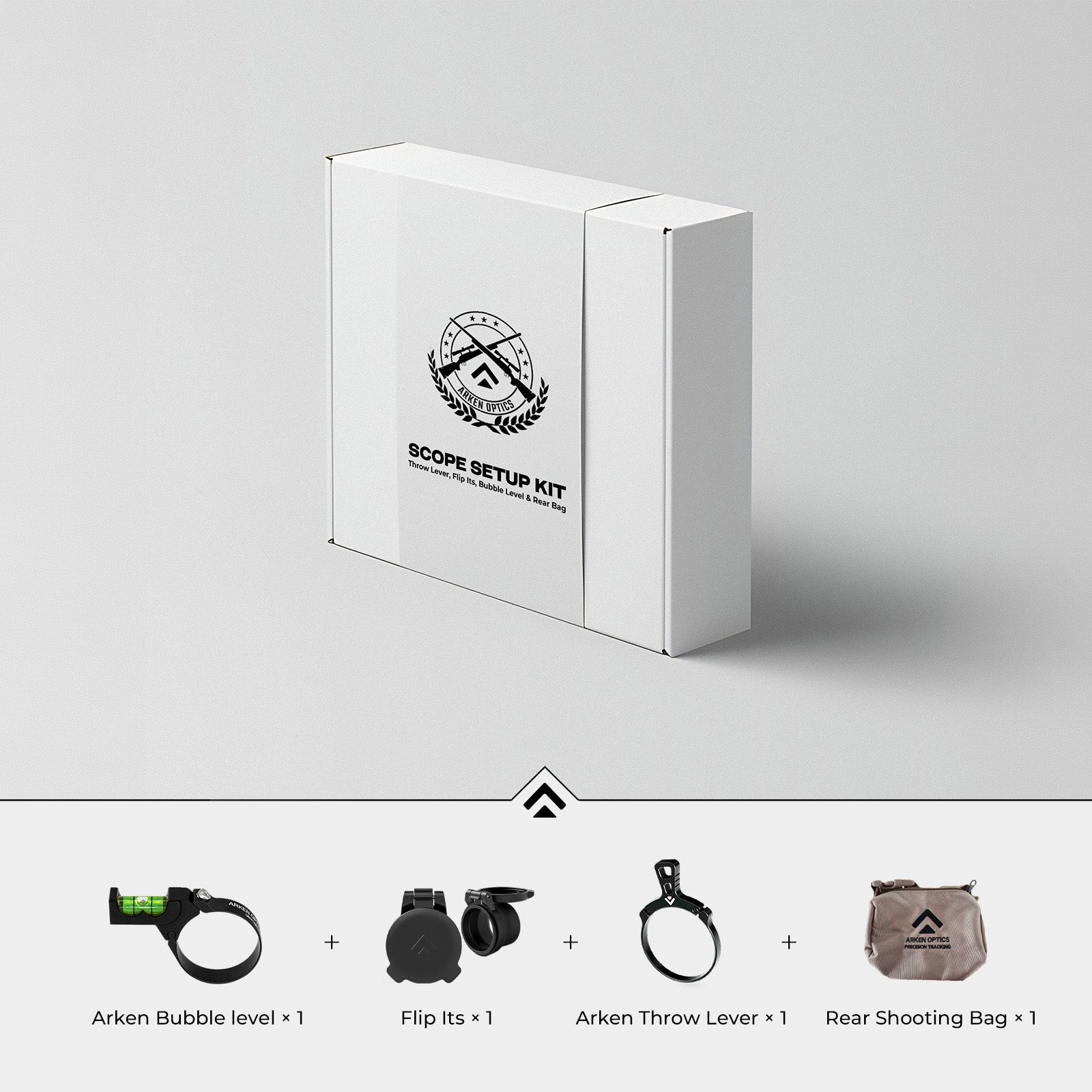Throw Lever, Flip-Its, Bubble Level & Rear Bag