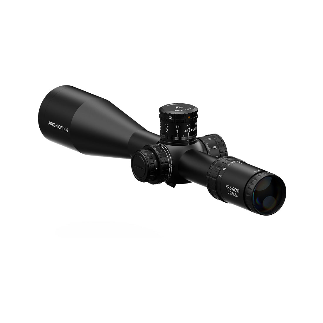 EP-5 GENII 5-25x56 FFP Illuminated VPR/TOR - Zero Stop - 34mm Tube