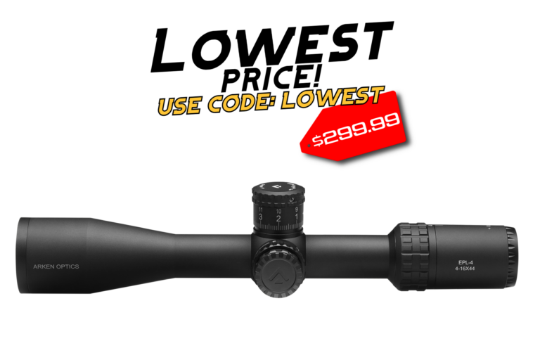 Lowest Price Update - EPL-4 4-16x44 FFP - $299.99