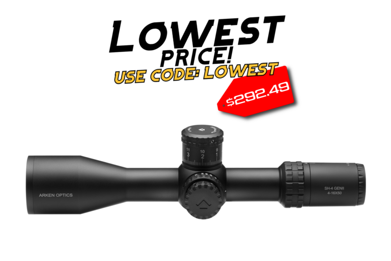 Lowest Price Update - SH-4G2 4-16x50 FFP - $292.49