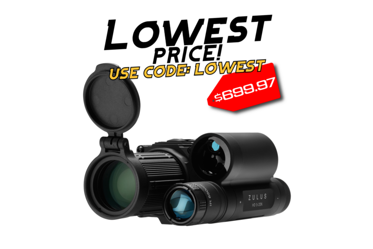 Lowest Price Update - ZULUS HD 5-20x w/LRF - $699.97